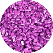 High concentration purple color masterbatch plastic raw material for plastic bag